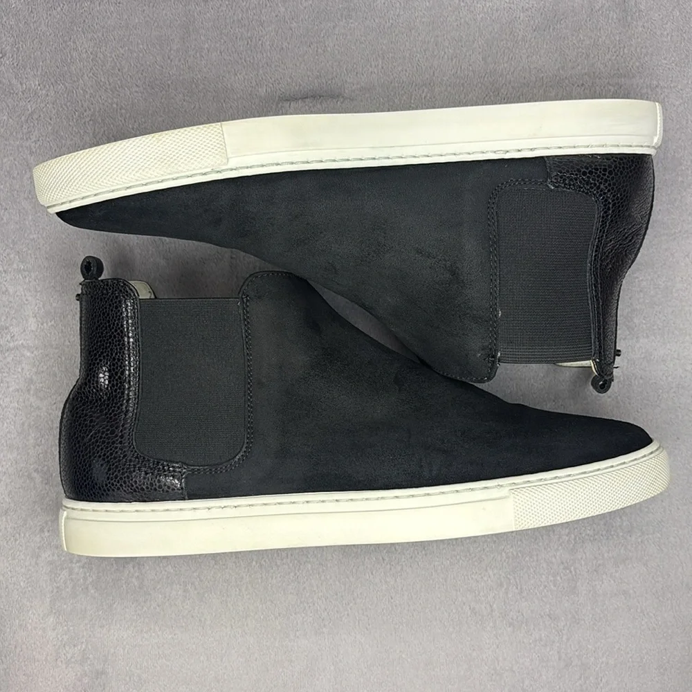 Lanvin Black Suede Chelsea Sneaker Boots 41 EU 8 US Made in  display picture 1